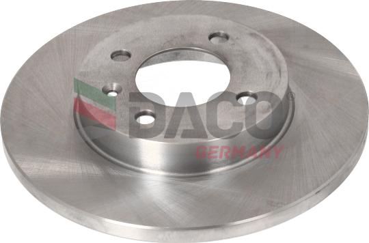 DACO Germany 604780 - Спирачен диск vvparts.bg