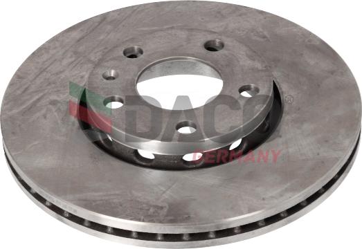 DACO Germany 604725 - Спирачен диск vvparts.bg