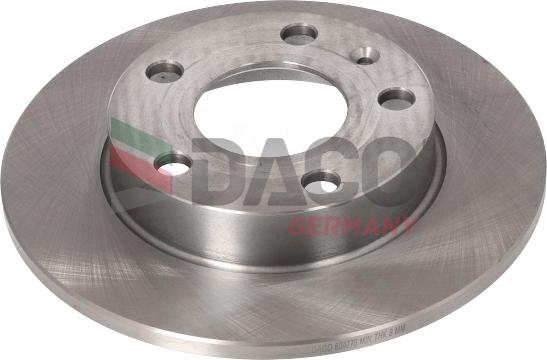 DACO Germany 604778 - Спирачен диск vvparts.bg