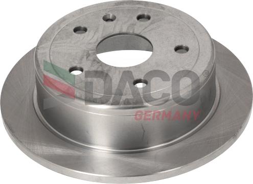 DACO Germany 605005 - Спирачен диск vvparts.bg