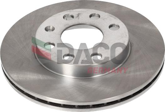 DACO Germany 605008 - Спирачен диск vvparts.bg