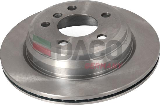 DACO Germany 600345 - Спирачен диск vvparts.bg