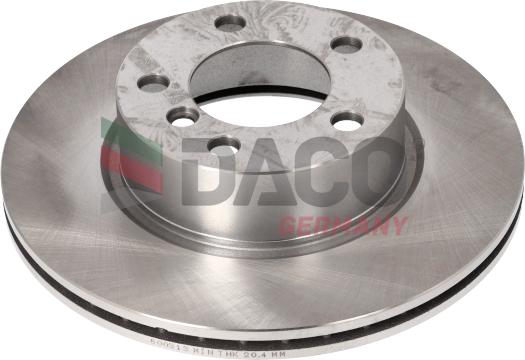 DACO Germany 600313 - Спирачен диск vvparts.bg