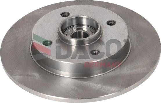 DACO Germany 601939 - Спирачен диск vvparts.bg