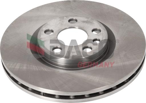 DACO Germany 601933 - Спирачен диск vvparts.bg