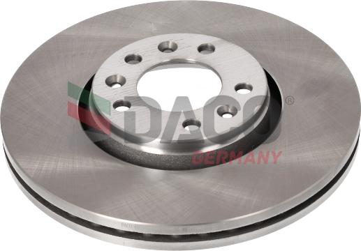 DACO Germany 601929 - Спирачен диск vvparts.bg