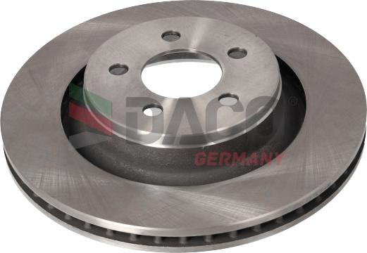 DACO Germany 601606 - Спирачен диск vvparts.bg