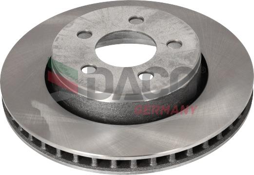 DACO Germany 601612 - Спирачен диск vvparts.bg