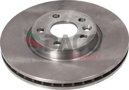 DACO Germany 601003 - Спирачен диск vvparts.bg