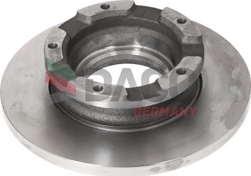 DACO Germany 601022 - Спирачен диск vvparts.bg