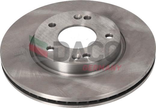 DACO Germany 601306 - Спирачен диск vvparts.bg