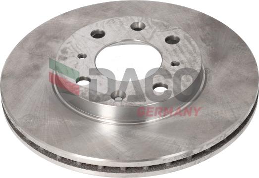 DACO Germany 601204 - Спирачен диск vvparts.bg