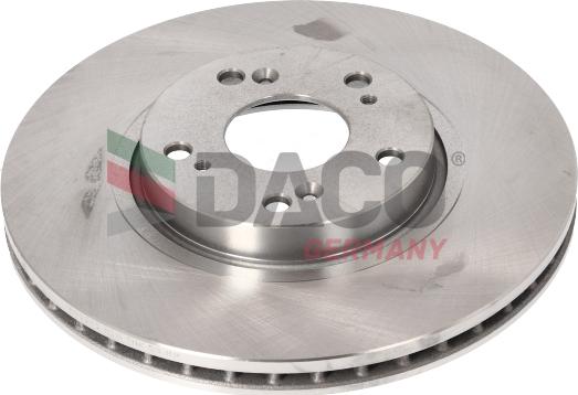 DACO Germany 601201 - Спирачен диск vvparts.bg