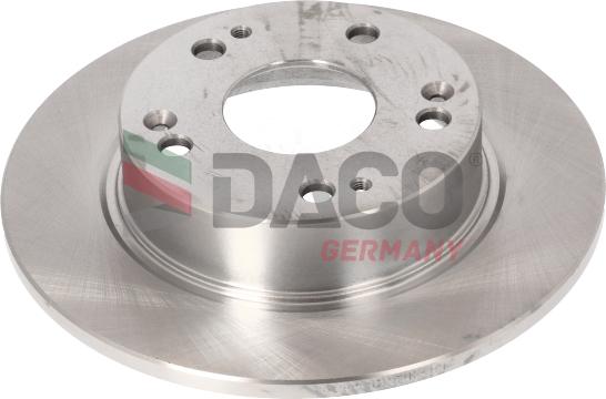 DACO Germany 601202 - Спирачен диск vvparts.bg