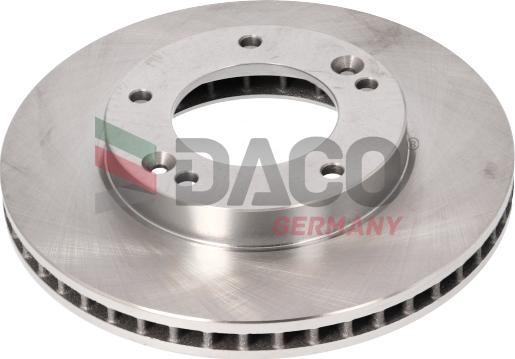 DACO Germany 601702 - Спирачен диск vvparts.bg