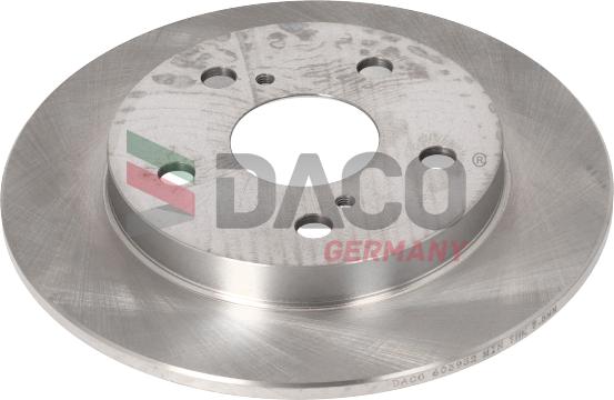 DACO Germany 603932 - Спирачен диск vvparts.bg