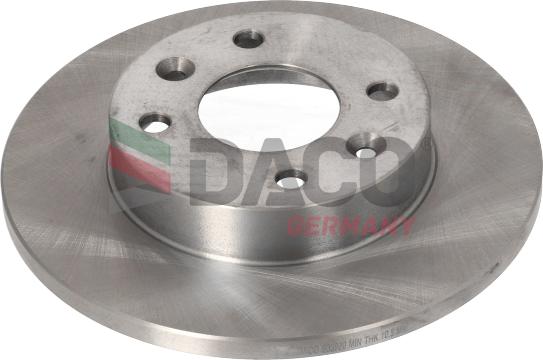 DACO Germany 603920 - Спирачен диск vvparts.bg