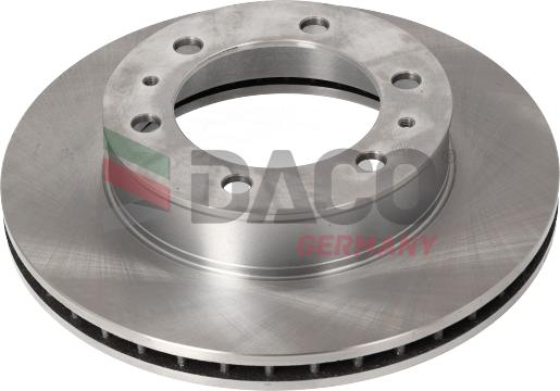 DACO Germany 603927 - Спирачен диск vvparts.bg