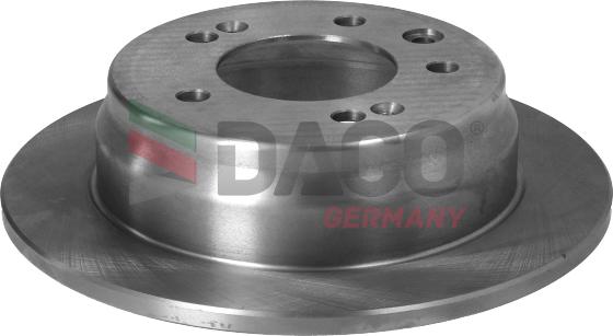 DACO Germany 603541 - Спирачен диск vvparts.bg