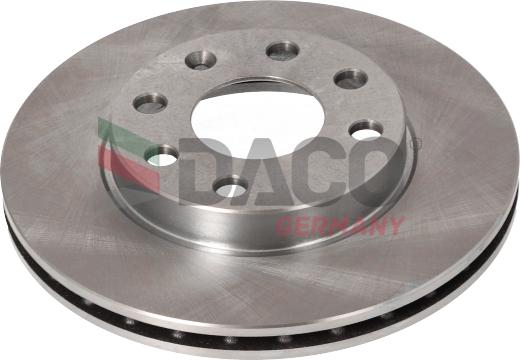 DACO Germany 603615 - Спирачен диск vvparts.bg