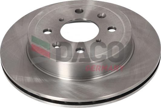 DACO Germany 603613 - Спирачен диск vvparts.bg