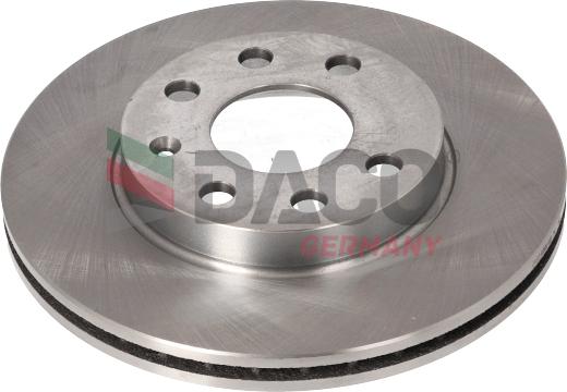 DACO Germany 603680 - Спирачен диск vvparts.bg