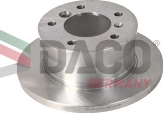 DACO Germany 603375 - Спирачен диск vvparts.bg