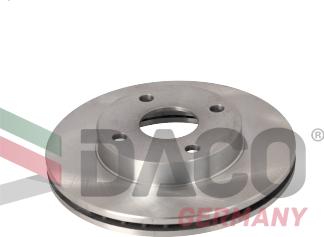 DACO Germany 603205 - Спирачен диск vvparts.bg