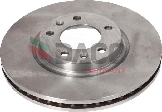 DACO Germany 603755 - Спирачен диск vvparts.bg