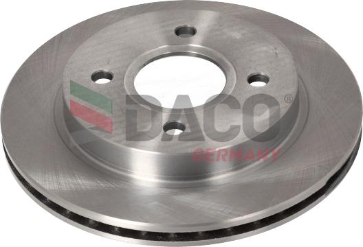 DACO Germany 602580 - Спирачен диск vvparts.bg