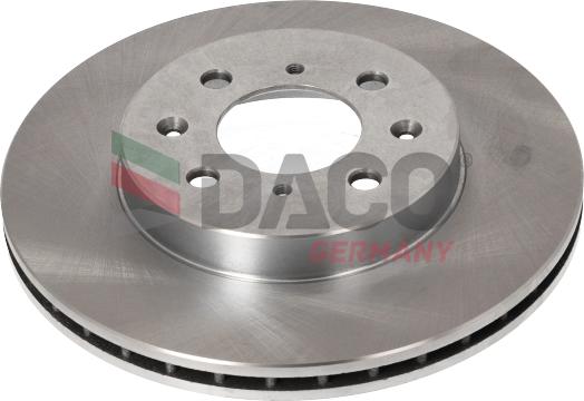 DACO Germany 602615 - Спирачен диск vvparts.bg