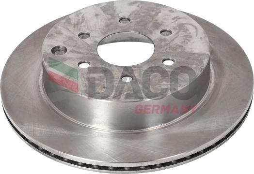 DACO Germany 602627 - Спирачен диск vvparts.bg