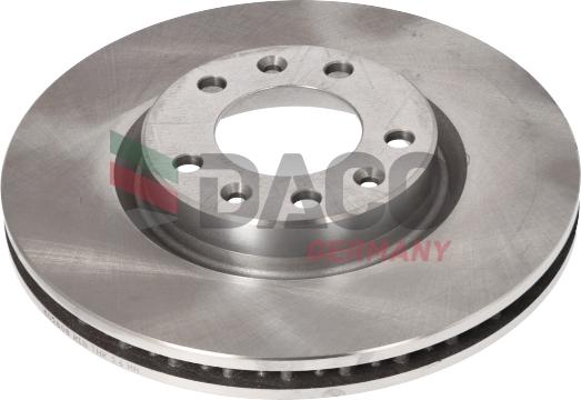 DACO Germany 602808 - Спирачен диск vvparts.bg