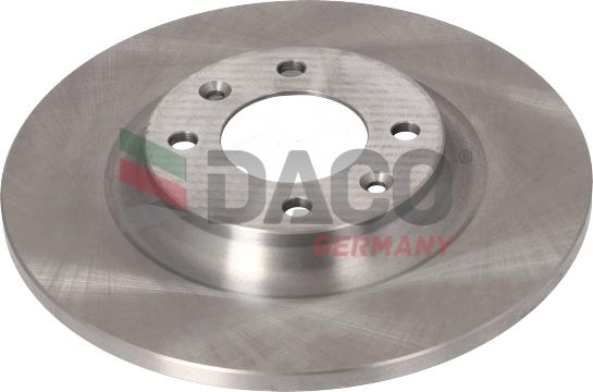 DACO Germany 602807 - Спирачен диск vvparts.bg