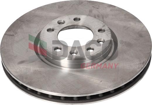 DACO Germany 602811 - Спирачен диск vvparts.bg