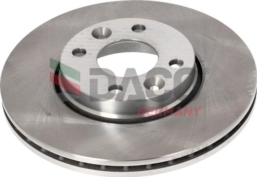 DACO Germany 602280 - Спирачен диск vvparts.bg