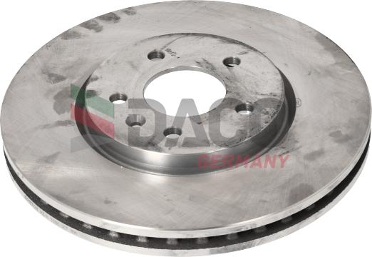 DACO Germany 602706 - Спирачен диск vvparts.bg