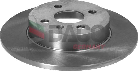 DACO Germany 602702 - Спирачен диск vvparts.bg