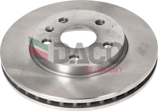 DACO Germany 602716 - Спирачен диск vvparts.bg