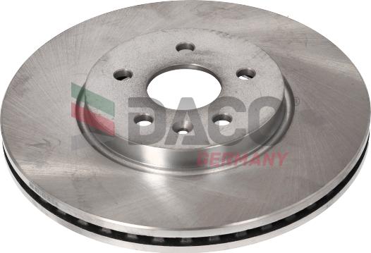 DACO Germany 602711 - Спирачен диск vvparts.bg