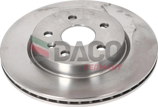 DACO Germany 602727 - Спирачен диск vvparts.bg