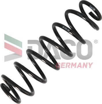 DACO Germany 814241 - Пружина за ходовата част vvparts.bg