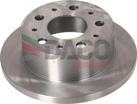 DACO Germany 600620 - Спирачен диск vvparts.bg