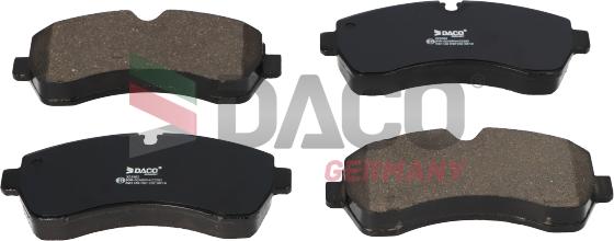 DACO Germany 323362 - Комплект спирачно феродо, дискови спирачки vvparts.bg