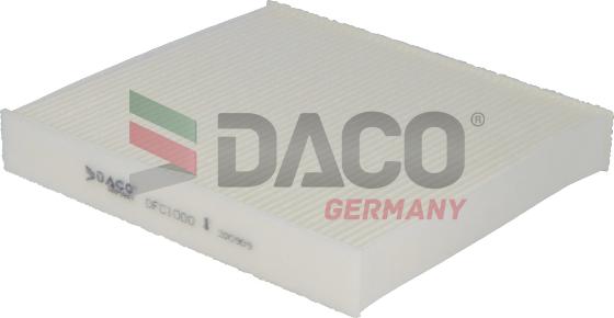 DACO Germany DFC1000 - Филтър купе (поленов филтър) vvparts.bg