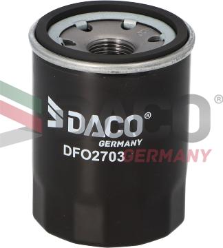 DACO Germany DFO2703 - Маслен филтър vvparts.bg