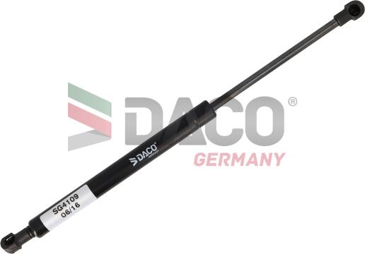 DACO Germany SG4109 - Газов амортисьор, багажно / товарно пространство vvparts.bg