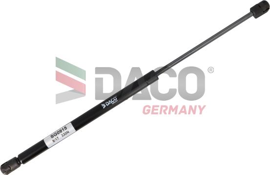 DACO Germany SG0915 - Газов амортисьор, багажно / товарно пространство vvparts.bg