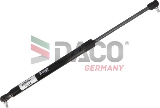 DACO Germany SG0801 - Газов амортисьор, багажно / товарно пространство vvparts.bg