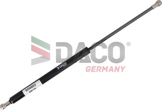 DACO Germany SG0802 - Газов амортисьор, багажно / товарно пространство vvparts.bg
